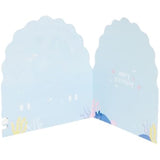 UK Greetings pop-up birthday card featuring a beautiful mermaid design, perfect for celebrating a sister’s special day.