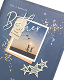 UK Greetings sentimental birthday card for an amazing brother, featuring heartfelt message and colorful design.