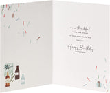UK Greetings sentimental poem dad birthday card with heartfelt message and decorative design, perfect for celebrating Father's Day.