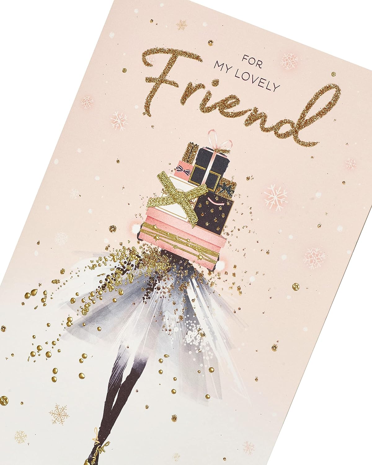 UK Greetings Special Friend Christmas Card, festive greeting card featuring holiday designs and heartfelt message for friends.