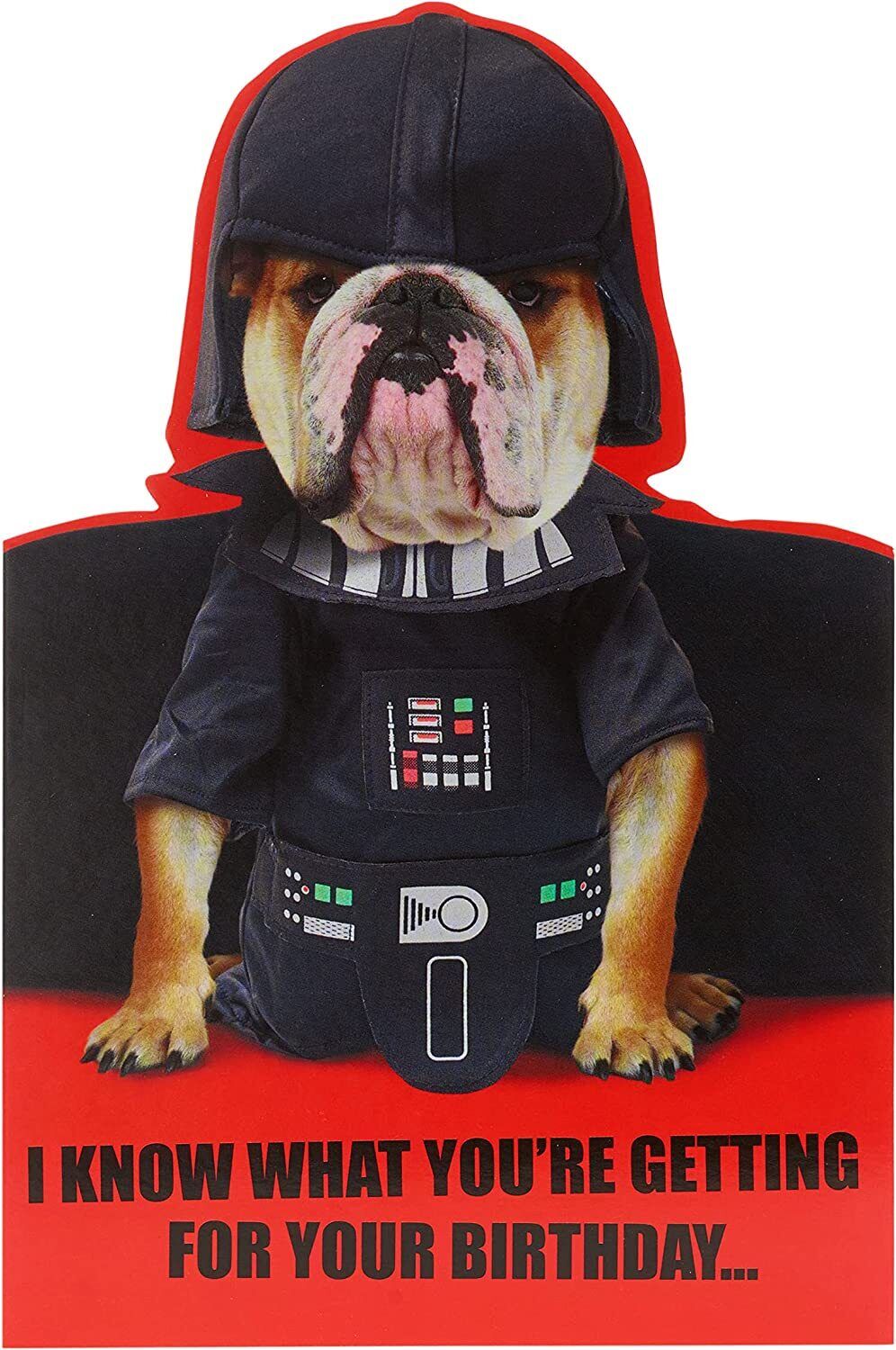 UK Greetings Disney Star Wars stand-alone greeting card with Star Wars characters and vibrant design for special occasions.