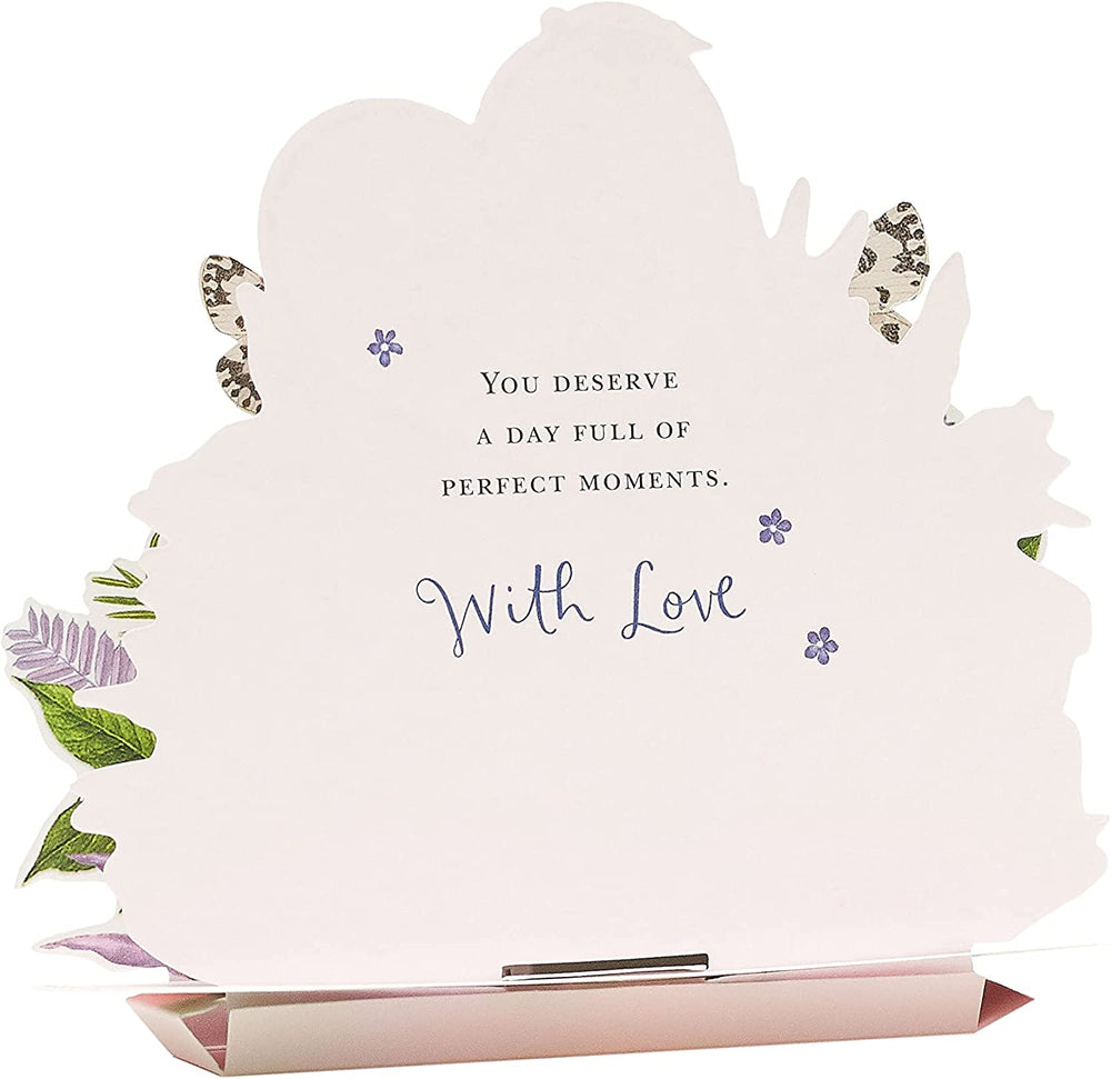 UK Greetings Royal Horticultural Society greeting card, stand-alone floral design, 150-count, perfect for special occasions.