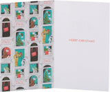 Star Wars Christmas card for Dad featuring Darth Vader design by UK Greetings, with festive holiday imagery and Star Wars branding.