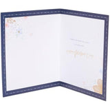 UK Greetings Mother's Day card featuring a stunning perfume design, perfect for celebrating moms with elegant greeting cards.