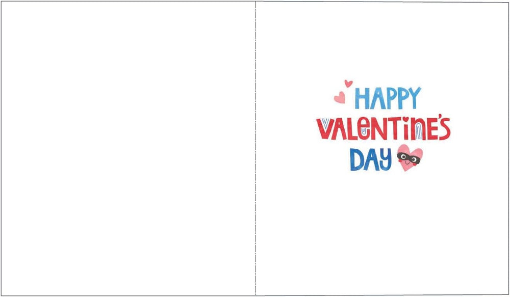 UK Greetings Valentine's Day card for him or her featuring a sweet design with the message "You Stole My Heart" on a greeting card.