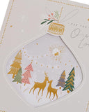 UK Greetings The One I Love Christmas Card featuring festive design, perfect for holiday greetings and heartfelt messages.
