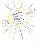 UK Greetings thinking of you card featuring a heartfelt design, perfect for sending support to a friend.