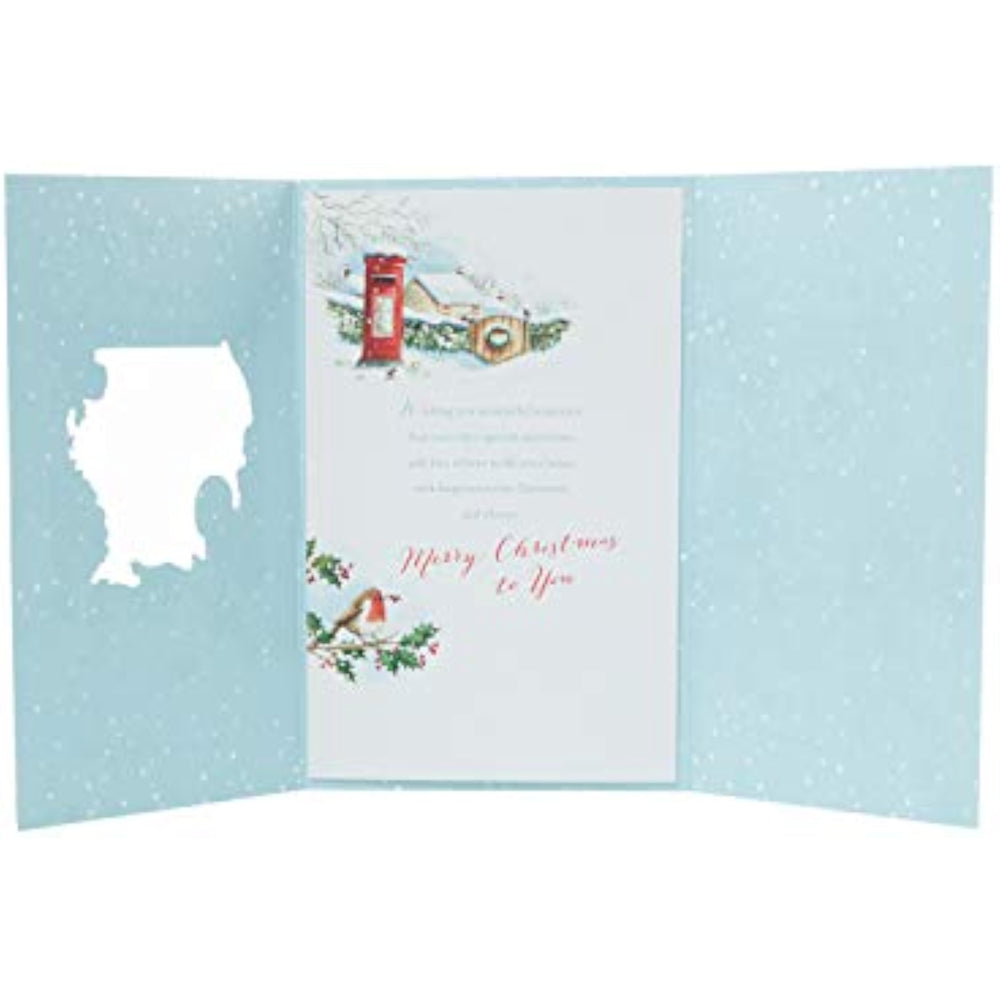 UK Greetings To Both of You Christmas Cards, festive greeting cards featuring holiday-themed designs for Christmas celebrations.