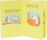 UK Greetings heartfelt birthday card for husband featuring a love message with a decorative design on the front.