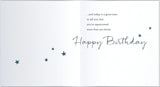 UK Greetings Uncle Birthday Card featuring colorful birthday-themed design and heartfelt message, perfect for celebrating an uncle.