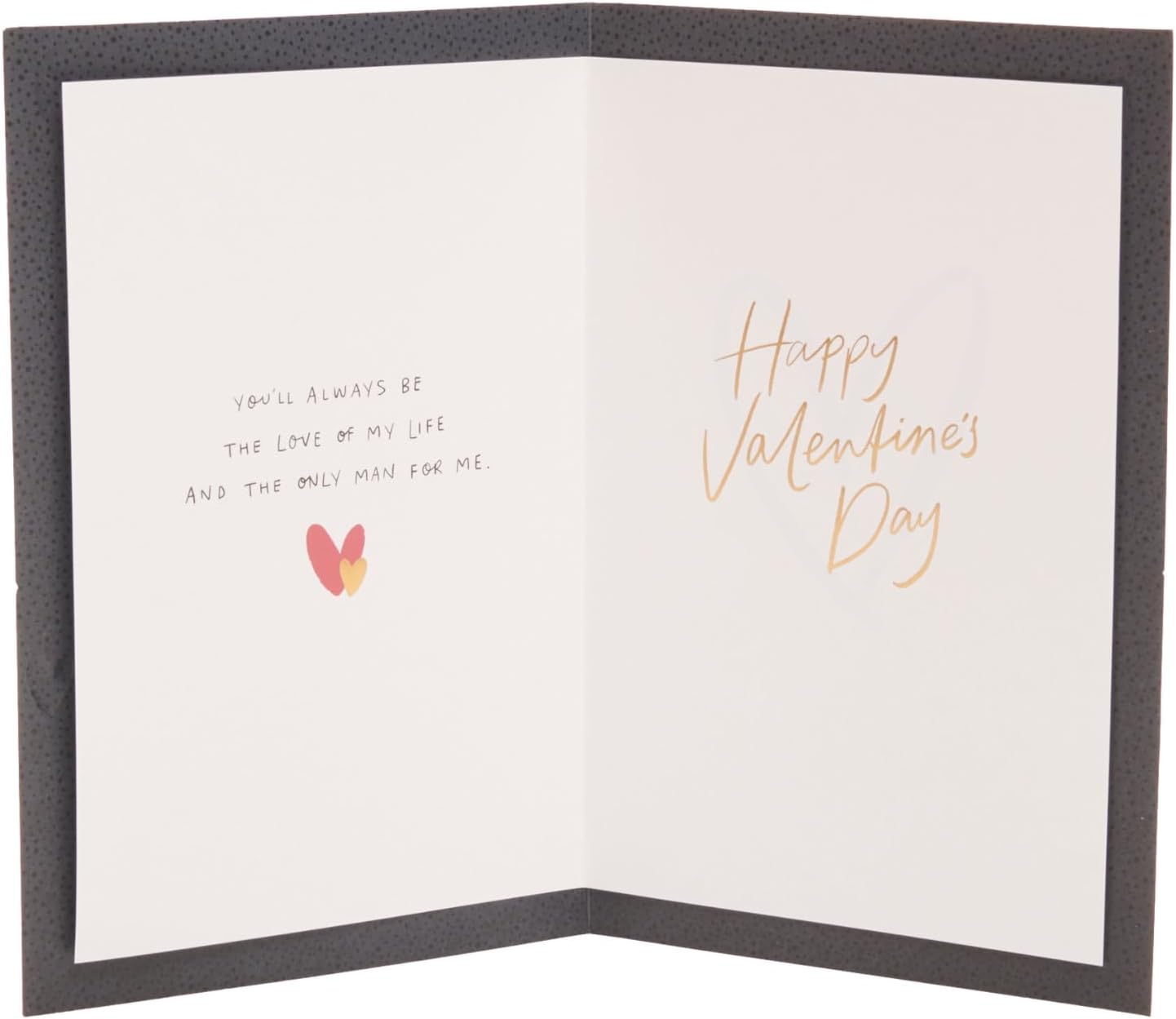 UK Greetings Valentine's Day card for fianc with large heart design, featuring romantic greeting on greeting card.