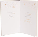 UK Greetings Valentine's Day card for husband featuring a beautiful design, perfect for expressing love on special occasions.