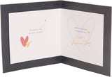 UK Greetings Valentine's Day card for the one I love featuring elegant golden font design, showcasing a romantic greeting card image.