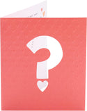 UK Greetings Valentine's Day card for him featuring romantic design, perfect for expressing secret admiration.