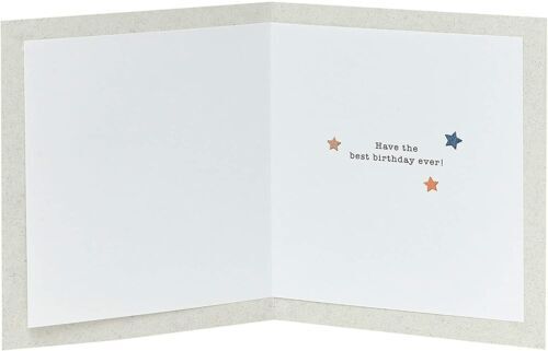 UK Greetings Very Special Nephew Boofle birthday card featuring colorful illustrations and cheerful designs.