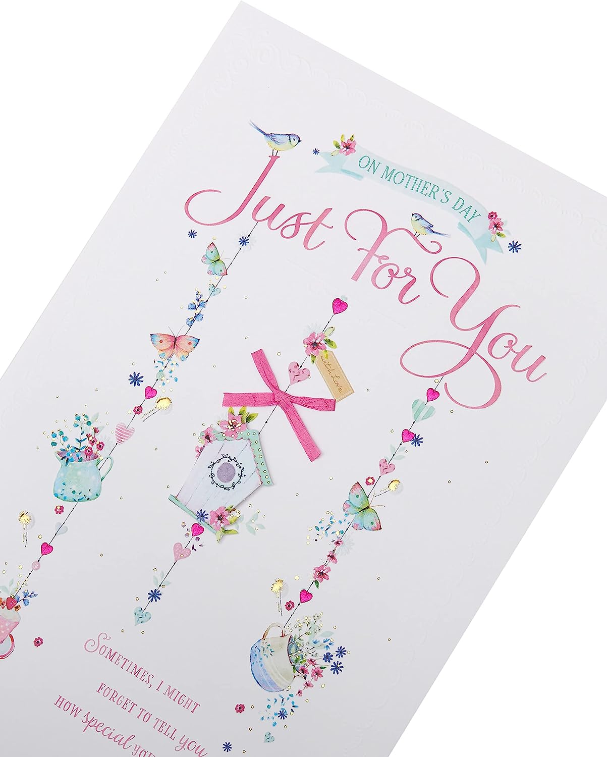 UK Greetings vintage Mother’s Day card featuring classic design and floral illustrations, perfect for celebrating moms.