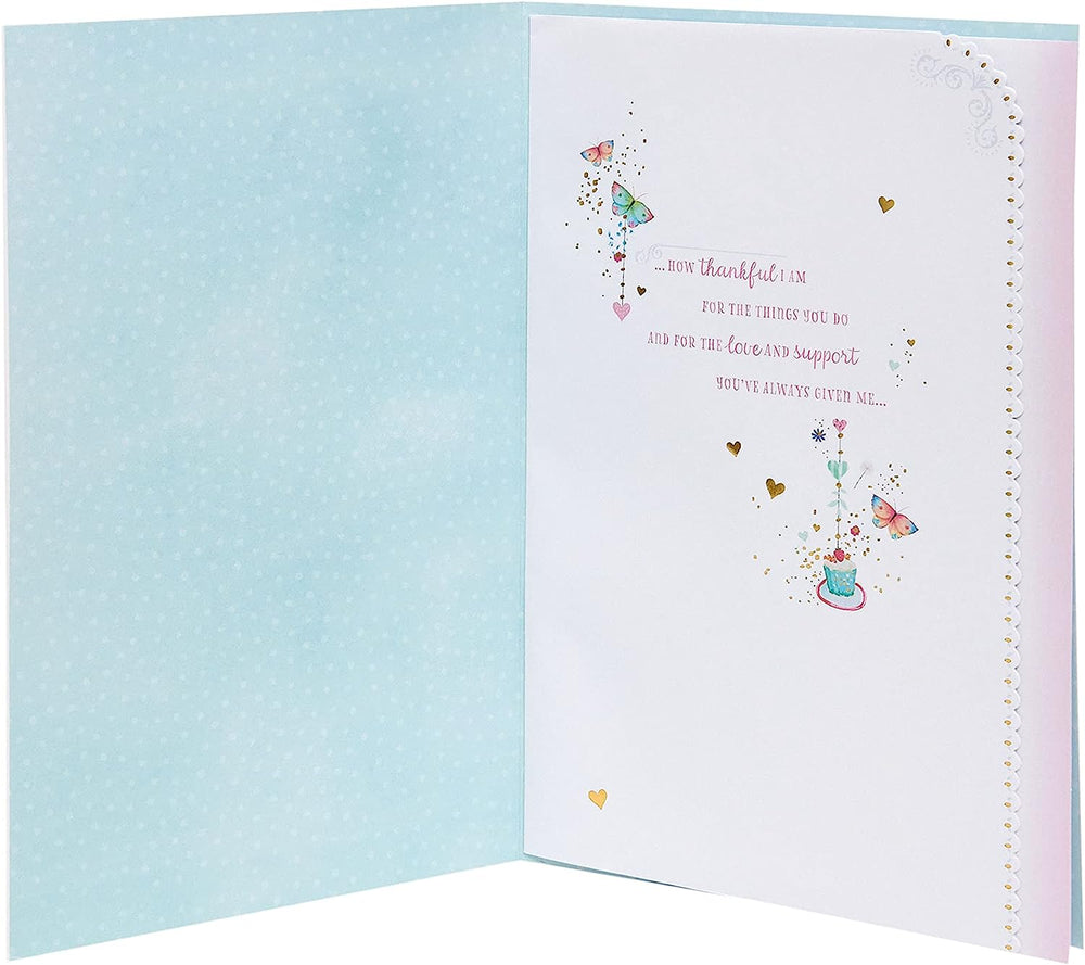 UK Greetings vintage Mother’s Day card featuring classic design, suitable for celebrating moms with a charming greeting card.