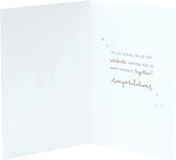 UK Greetings wedding anniversary greeting card featuring cute teddy bears, designed for celebrating special milestones.