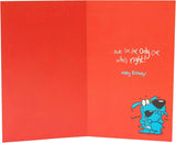 UK Greetings World's Best Uncle birthday card featuring colorful design and cheerful message for celebrating special occasions.