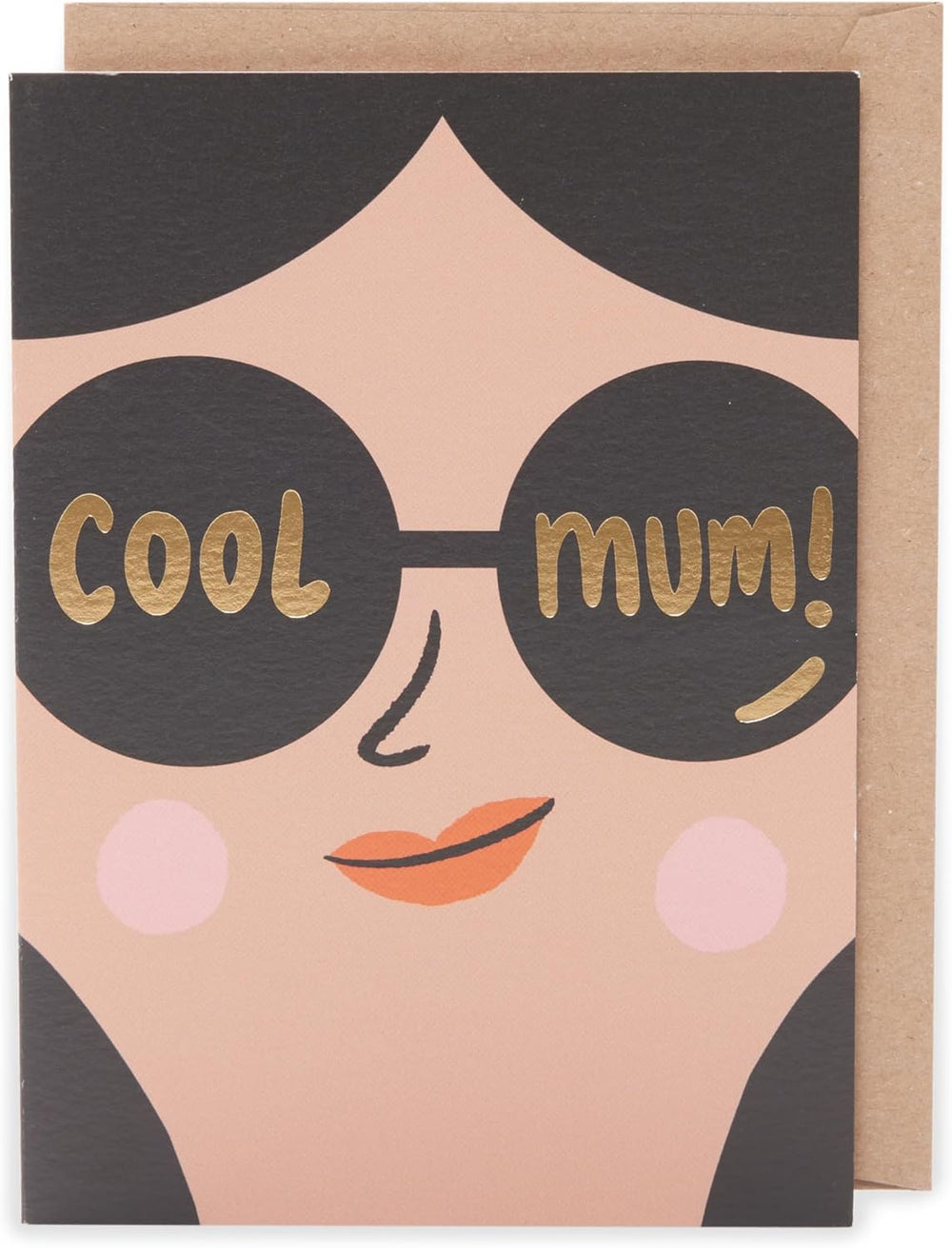 UK Greetings Kindred Cool Mum Mother's Day Card featuring colorful floral design and heartfelt message.