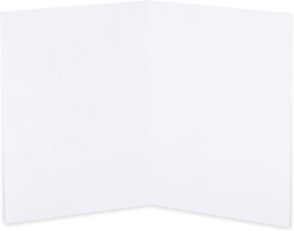 UK Greetings Mother's Day card featuring floral text design with "Happy Mother's Day" message on a colorful background.