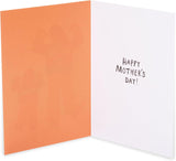 UK Greetings Kindred Mama and Mini Mother's Day Card with floral design and heartfelt message for moms.