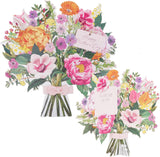 UK Greetings Mother's Day Card for Her featuring a beautiful bouquet design with colorful flowers and elegant lettering.