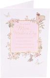 UK Greetings Mother's Day Card for Mum featuring a fairy design, with colorful illustrations and heartfelt message inside.