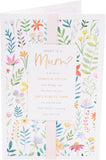 UK Greetings Mother's Day Card for Mum featuring the "What Is a Mum?" design, showcasing a heartfelt greeting card for mothers.