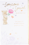 UK Greetings Mother's Day Card for Someone Special featuring a cute teddy bear design, perfect for expressing love and appreciation.