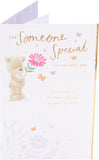 UK Greetings Mother's Day Card for Someone Special featuring a cute teddy bear design, perfect for expressing love and appreciation
