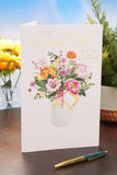 UK Greetings Mother's Day Card for Wife with loving design, featuring heartfelt imagery for celebrating mothers on Mother's Day.