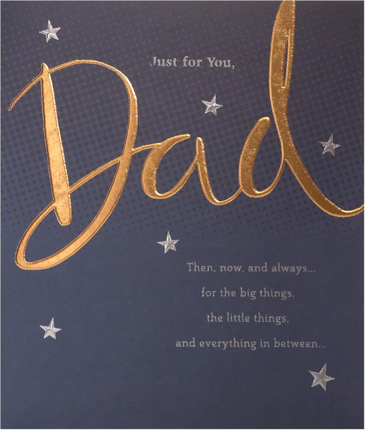 UK Greetings 75th birthday card for dad, a thoughtful stationery card with special milestone message and festive design.