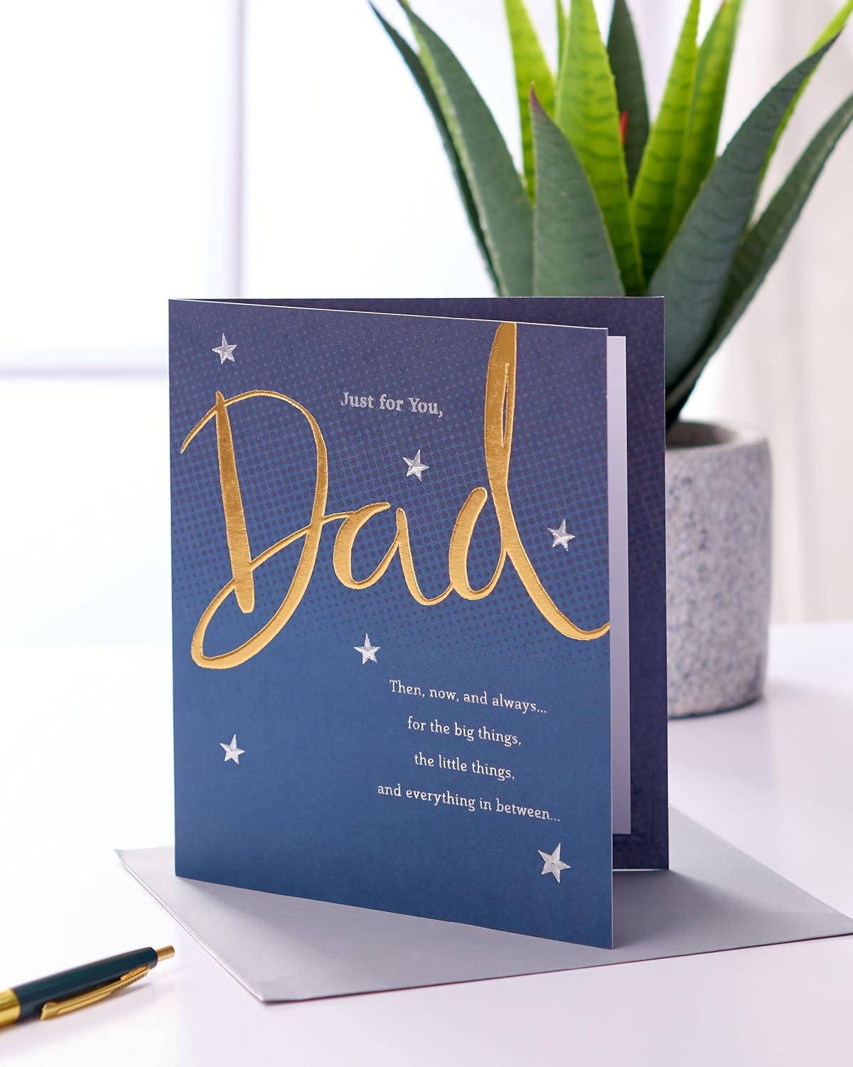 UK Greetings 75th birthday card for dad, a thoughtful milestone greeting card with colorful design and heartfelt message.