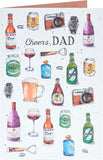UK Greetings Father's Day Card for Dad, stationery item with heartfelt design, ideal for celebrating Father's Day.