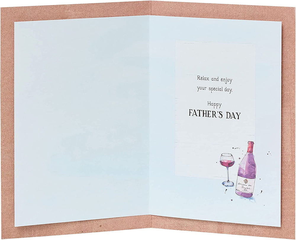 UK Greetings Father's Day Card for Dad, stylish stationery featuring heartfelt design suitable for celebrating fathers.