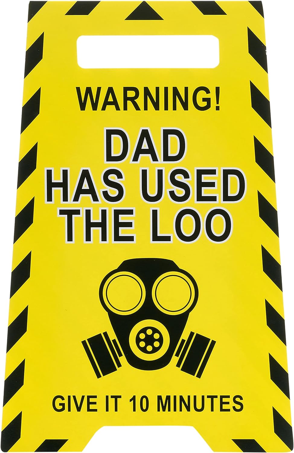 UK Greetings Father’s Day card for Dad with humorous design and envelope, featuring playful stationery artwork.