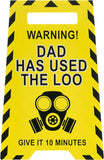 UK Greetings Father’s Day card for Dad with humorous design and envelope, featuring playful stationery artwork.