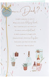 UK Greetings Heartfelt Dad Father's Day Card, stationery with heartfelt message and decorative design for Father's Day.