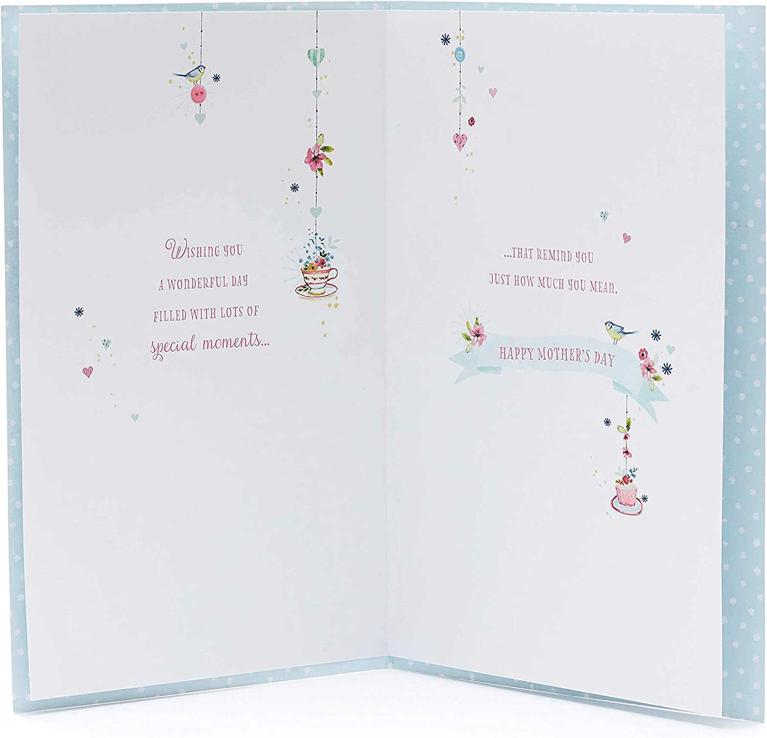 UK Greetings Mother's Day card featuring a heartfelt design from grandchild to grandma, part of the stationery collection.