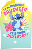 UK Greetings Stitch Daughter themed gift ornament featuring a stitched design, ideal for celebrating daughters.