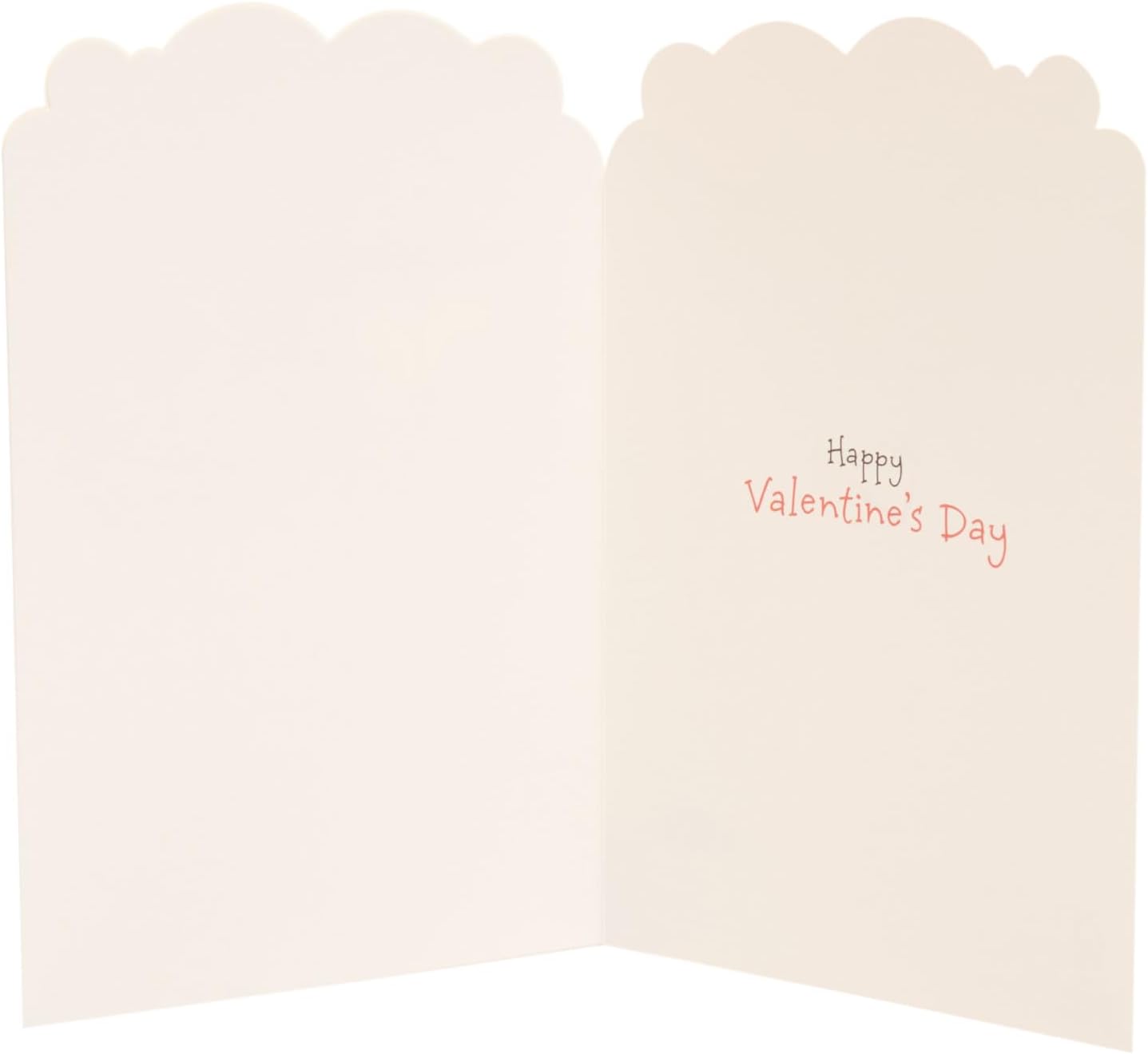 UK Greetings Valentine's Day card for husband featuring a fluffy hearts design, perfect for expressing love on Valentine's Day.