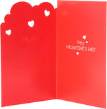 UK Greetings Valentine's Day card for wife featuring a cute love bug design, with heartfelt love message and colorful illustrations.