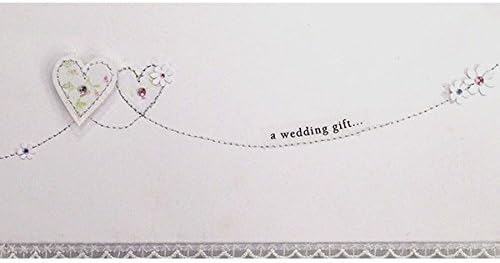 UK Greetings wedding money wallet card featuring elegant design, perfect for gifting to newlyweds on their special day.