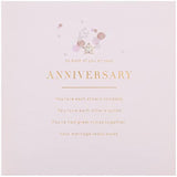 Anniversary Card to Both Elegant Text Led Design
