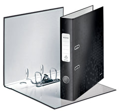 Leitz Lever Arch File 180 WOW A4 50mm Black (Pack 10) - 10060095 DD