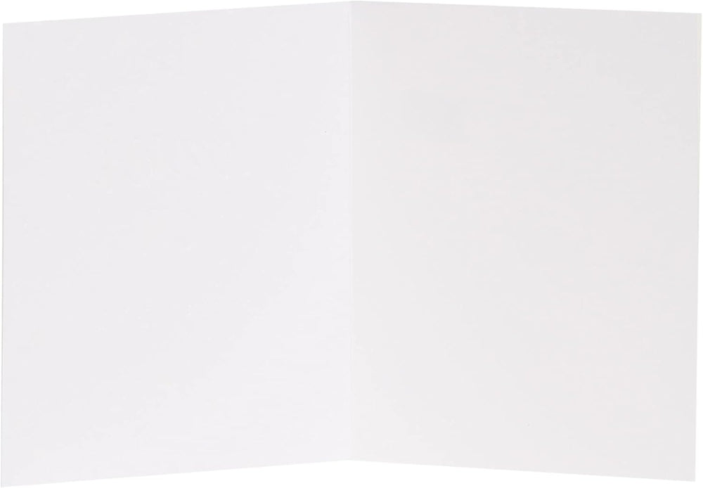 Lovely Design With Stars Braille Thank You Card