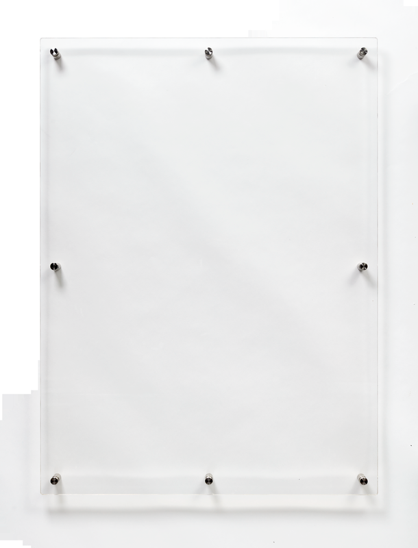 Deflecto A1 Wall Mounted Acrylic Poster Holder Literature Display Sign Holder Crystal Clear - AA1PH1