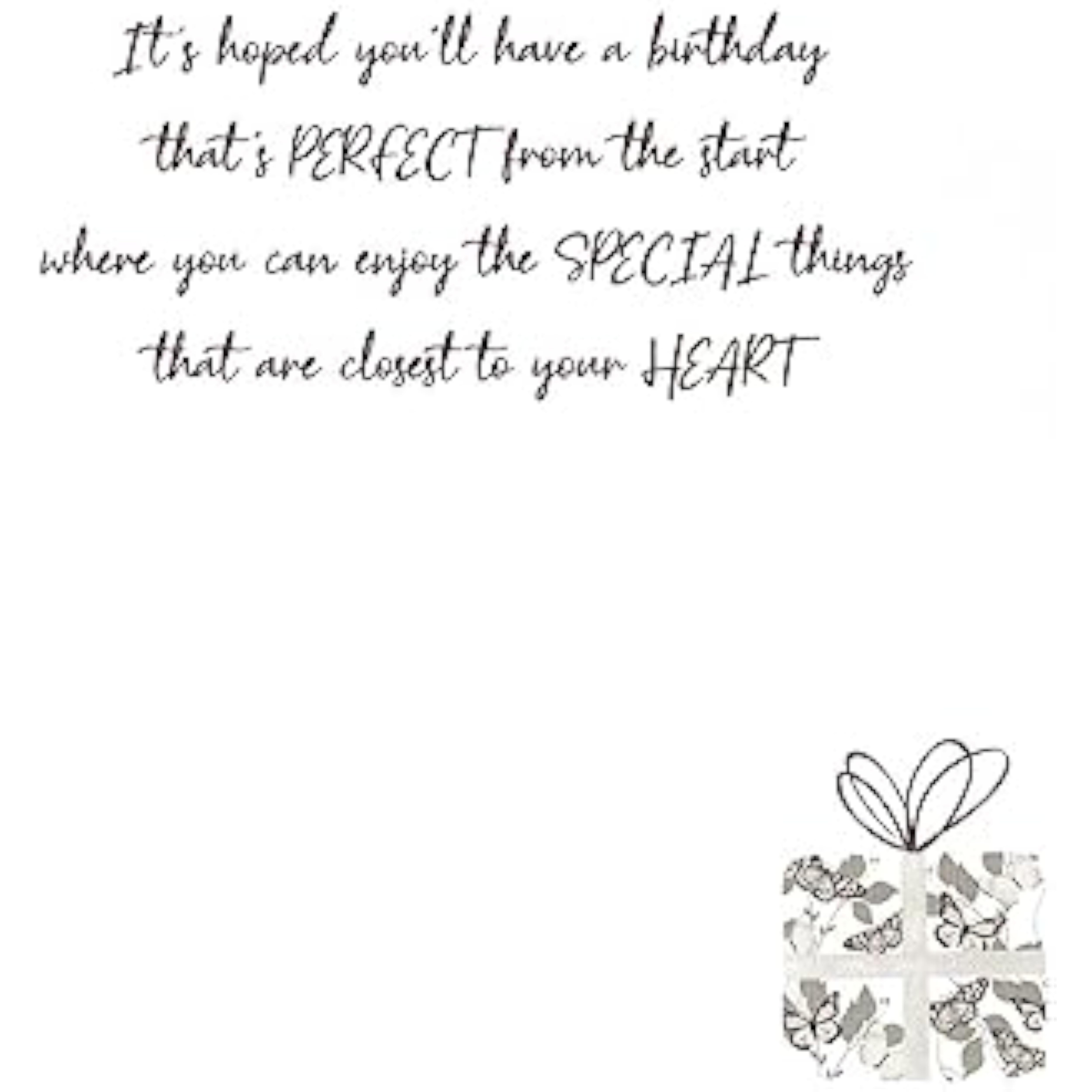 Lovely Daughter Butterflies Embellished Birthday Greeting Card Just To Say Cards JT248