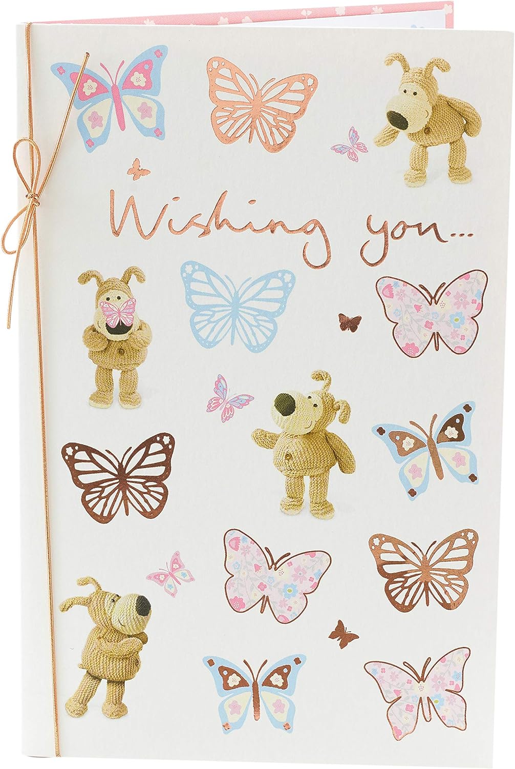 Boofle Colourful Butterflies Birthday Card